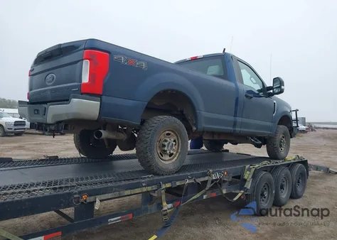 2019 Ford F-250 Xl из США, поврежденный, VIN 1FTBF2B60KEC70758